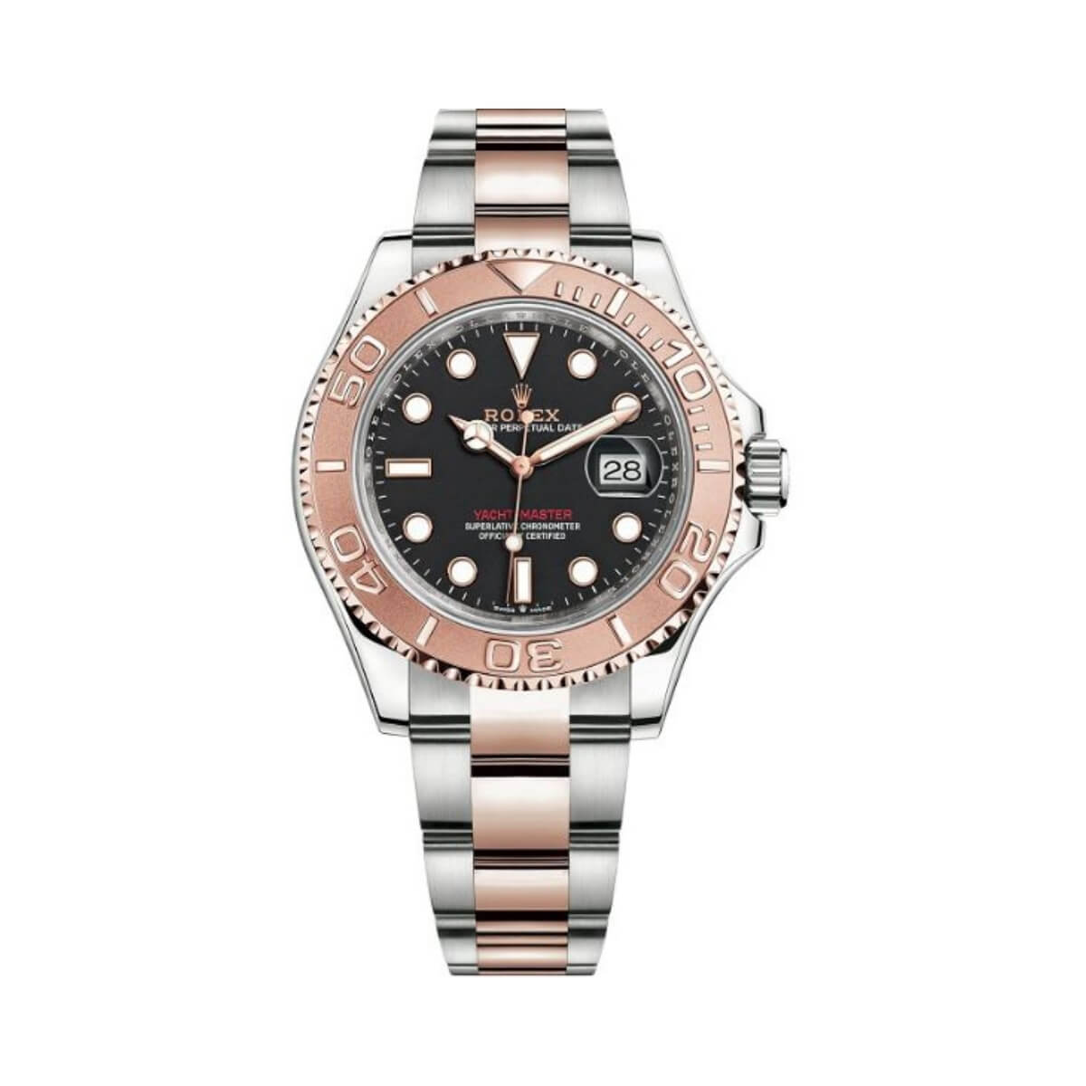 Rolex Yacht-Master 40mm, Rose Gold, Black Dial