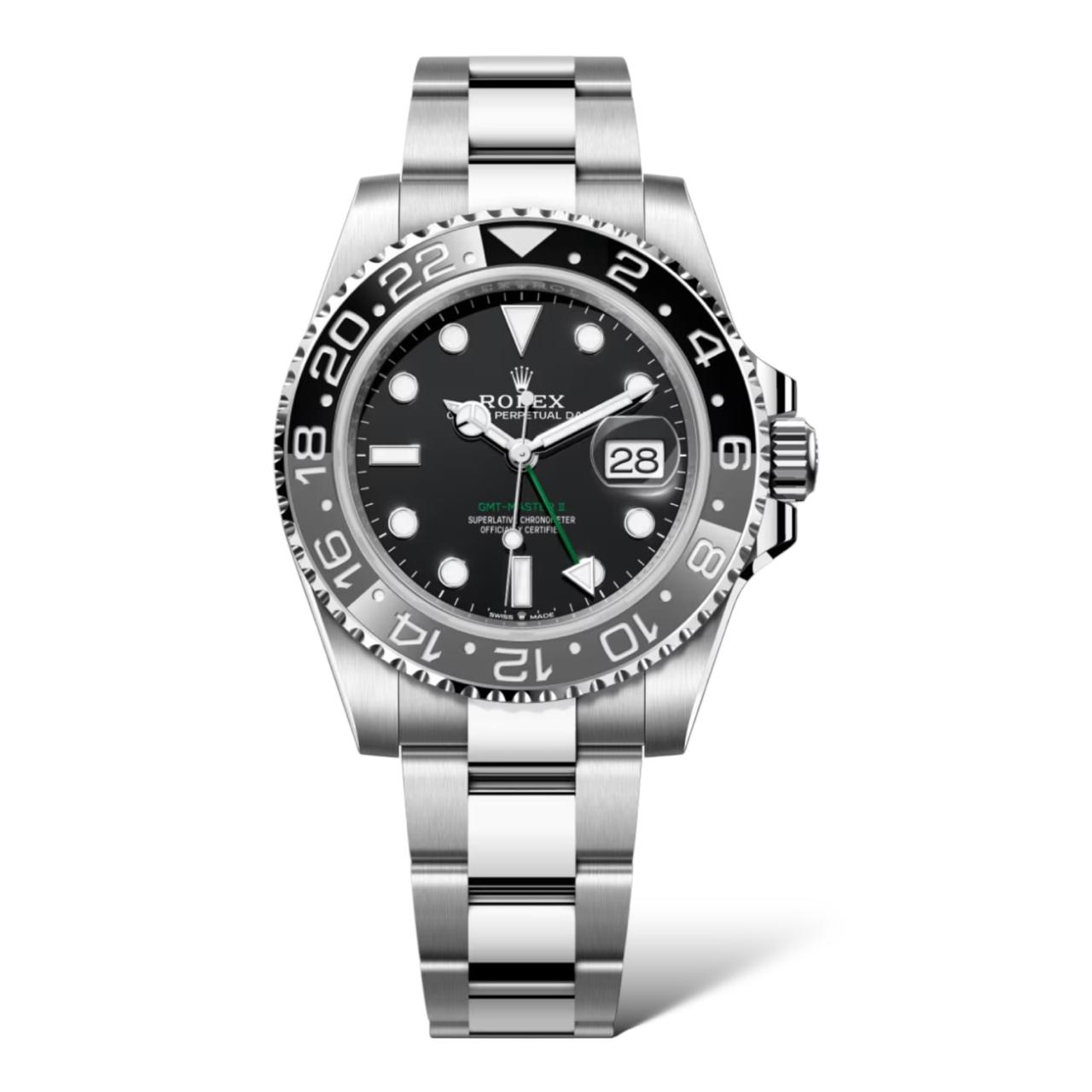Rolex GMT-Master II, Black and Grey, Oyster, "Bruce Wayne"