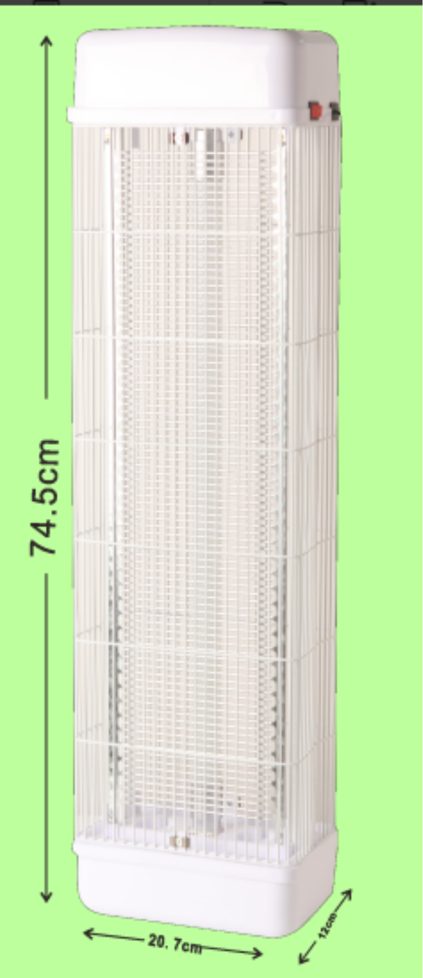 ZAPPERS TAG ORIGINAL Electric Bug Zapper, 3800V High Powered UV Light Mosquito Zapper Killer