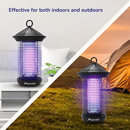 Aspectek 20W Electric Outdoor Mosquito Zapper – Comes with Replacement Bulbs