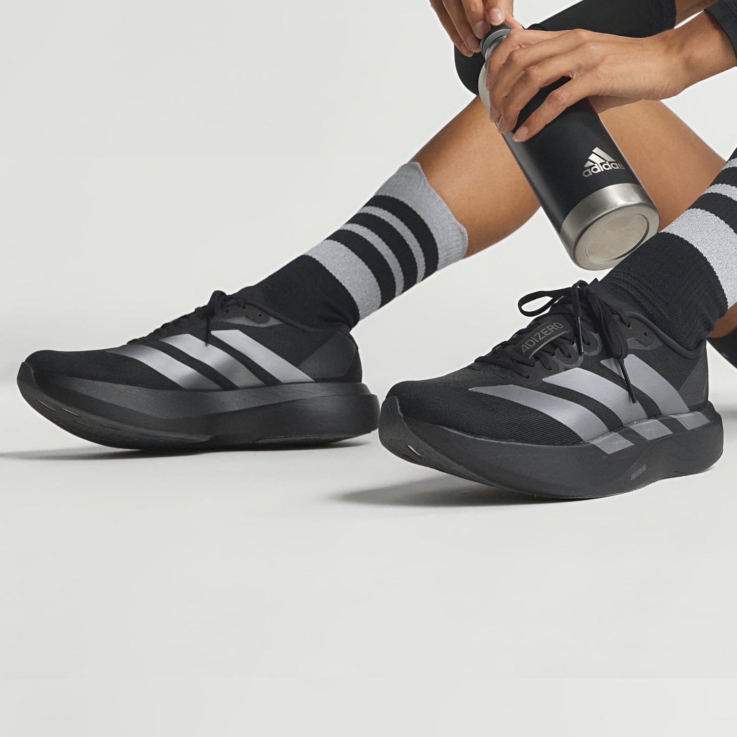 Adiizero Evo SL (Black Iron Metallic)