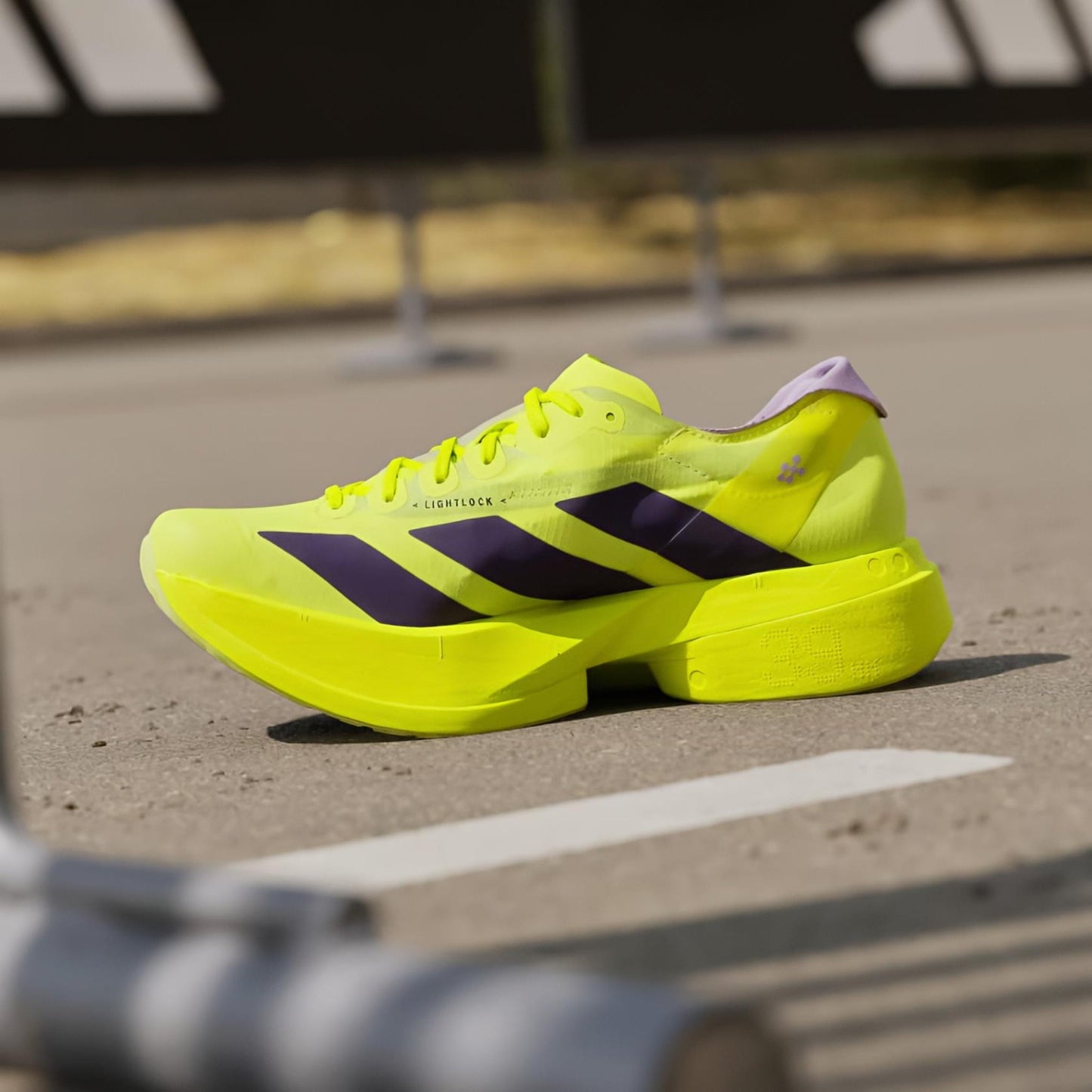 Adiizero Adios Pro 4 (Solar Yellow) Ultra lightweight 1:1 Batch
