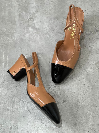 CHANEL HEELS 3 colors