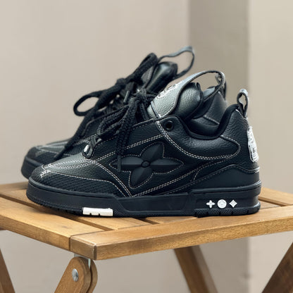 Lo-Vi Skate Sneakers (All Black) Premium Batch