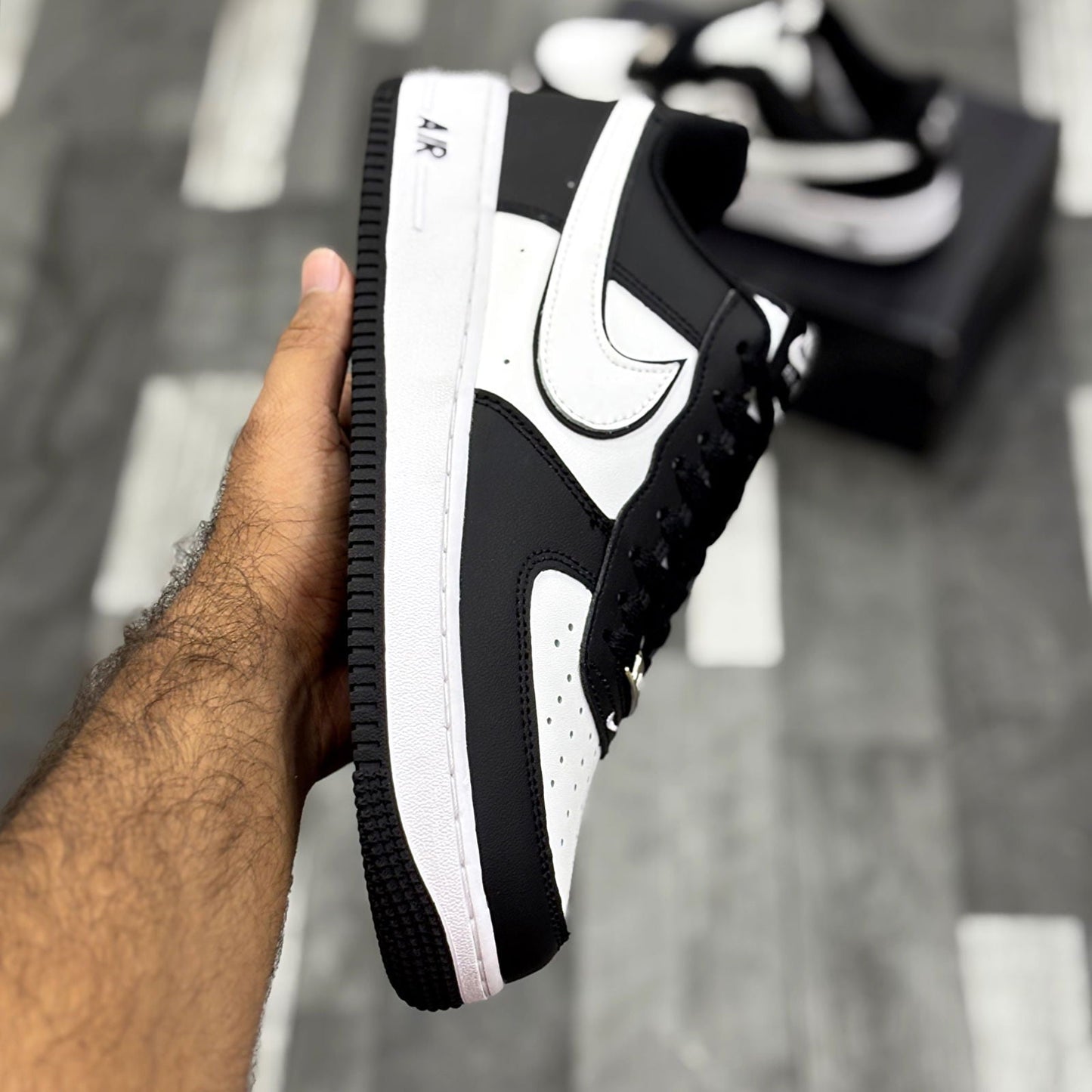 AF-1 Black White Premium Batch