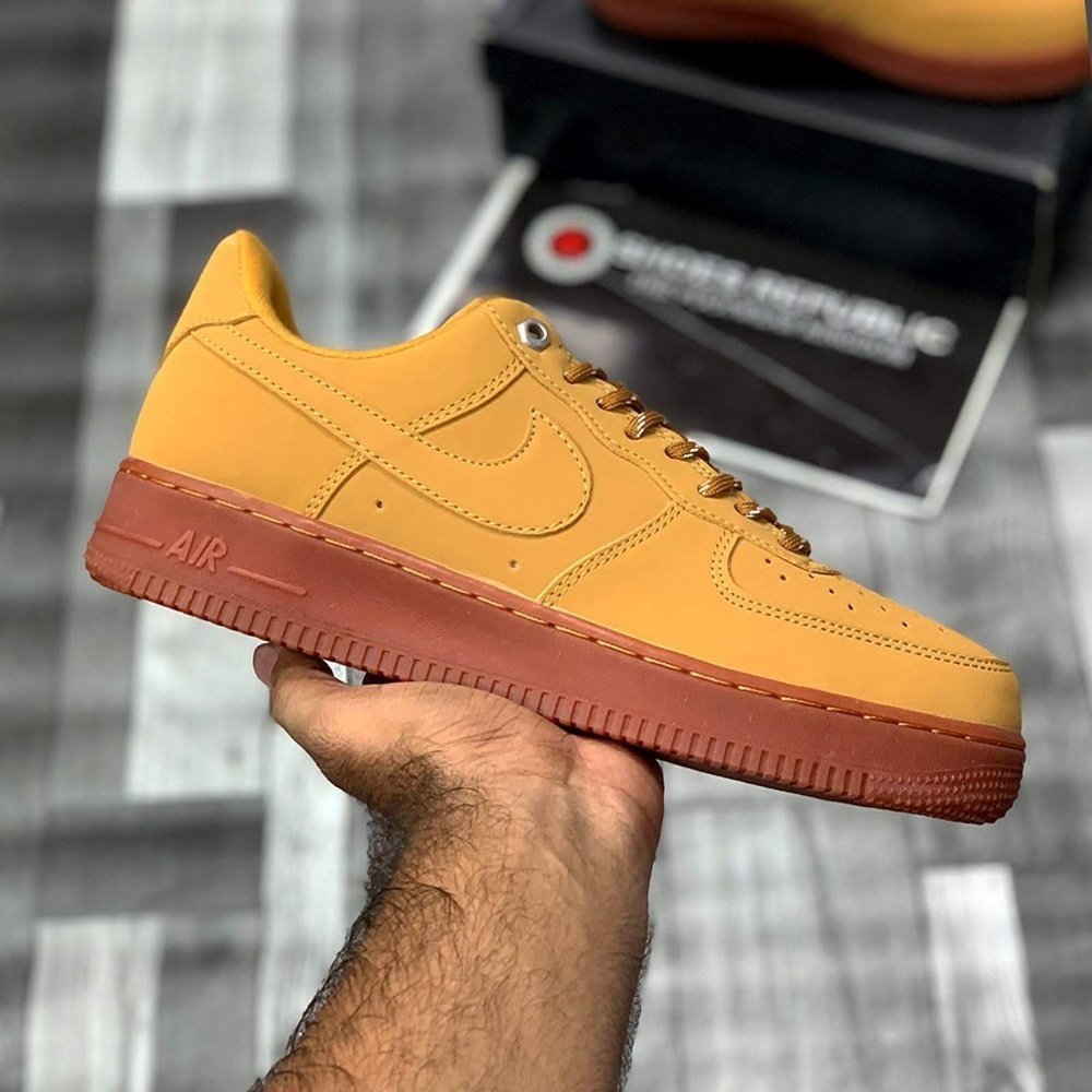AF-1 Flax - Premium Suede Fall Shoes