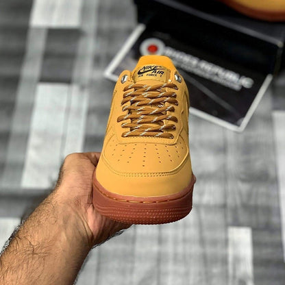 AF-1 Flax - Premium Suede Fall Shoes