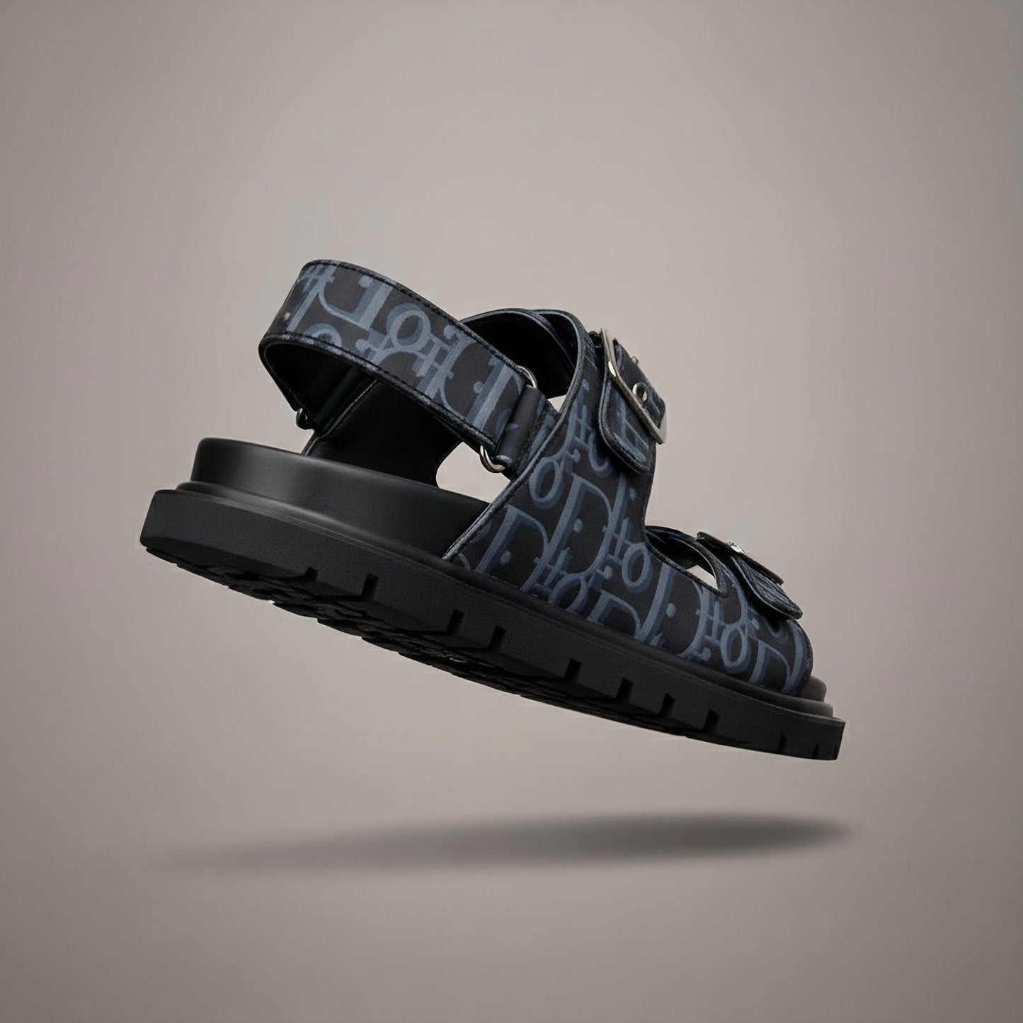 Aqua Obligue Sandals Navy