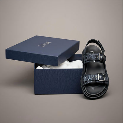 Aqua Obligue Sandals Navy