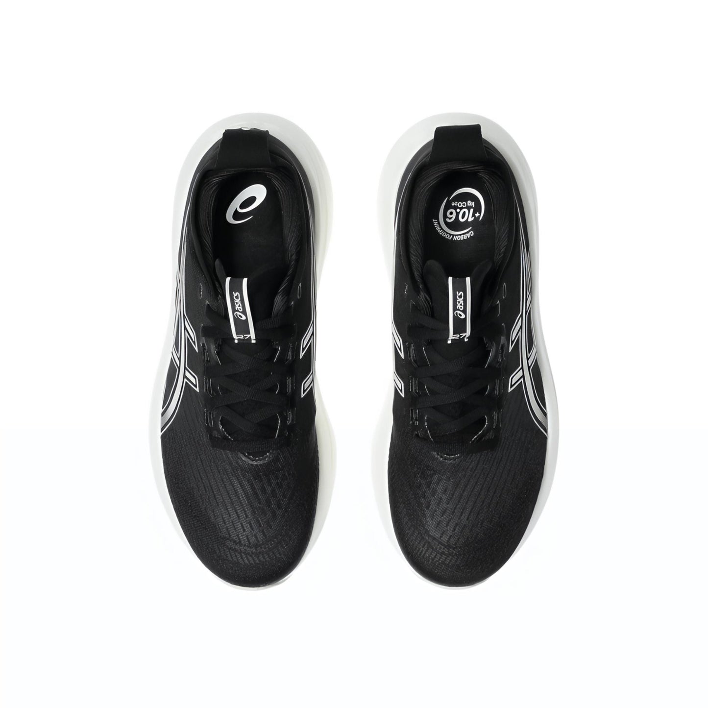 Asics Gel Nimbus 27 (Black White)