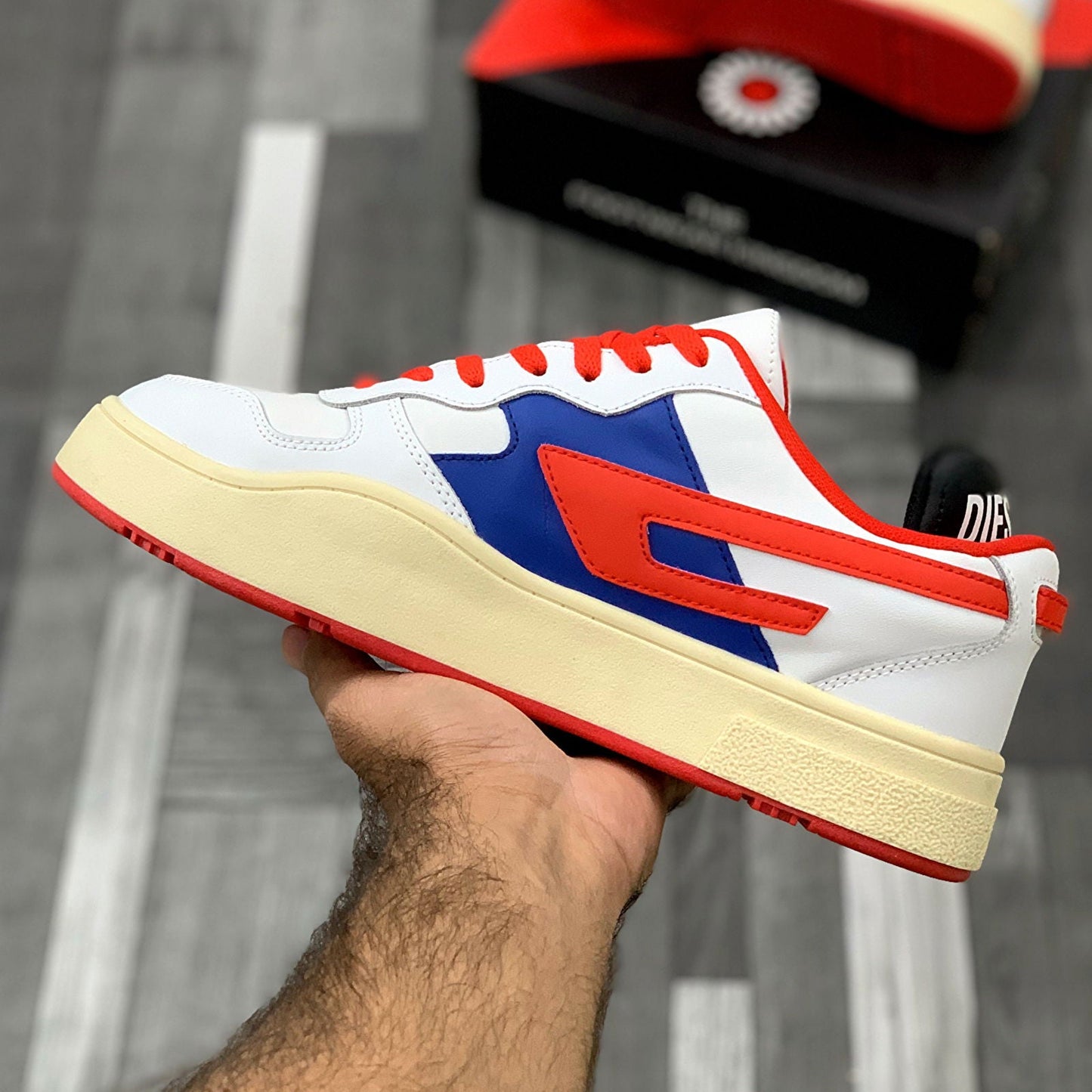 Diesell S-Ukiyo leather Lows