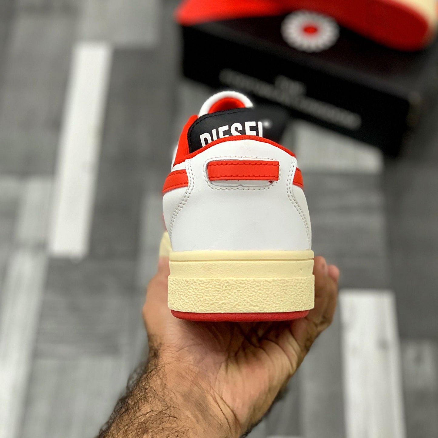 Diesell S-Ukiyo leather Lows