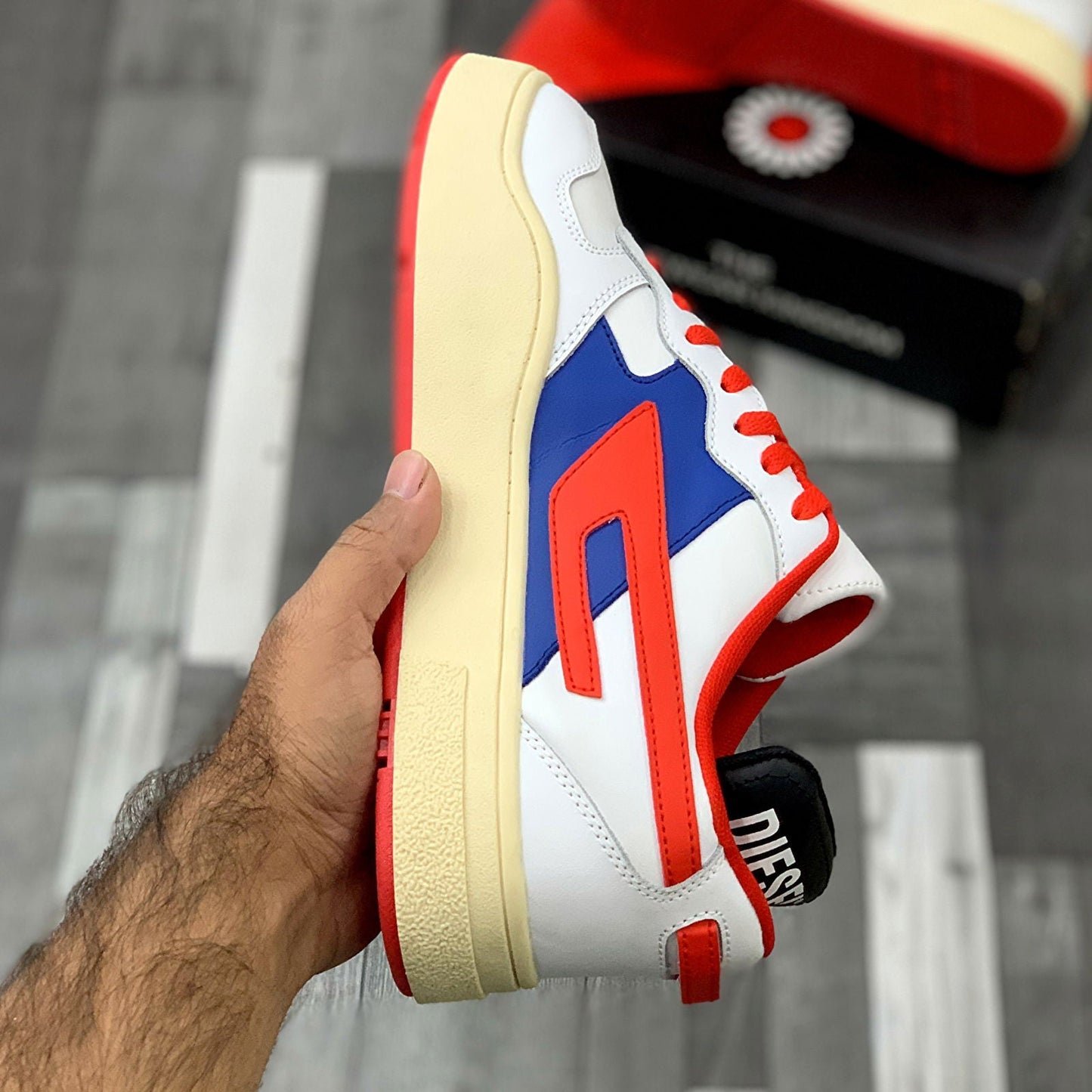 Diesell S-Ukiyo leather Lows