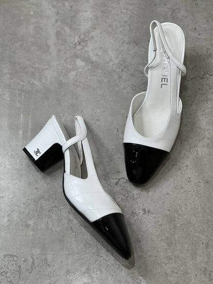 CHANEL HEELS 3 colors