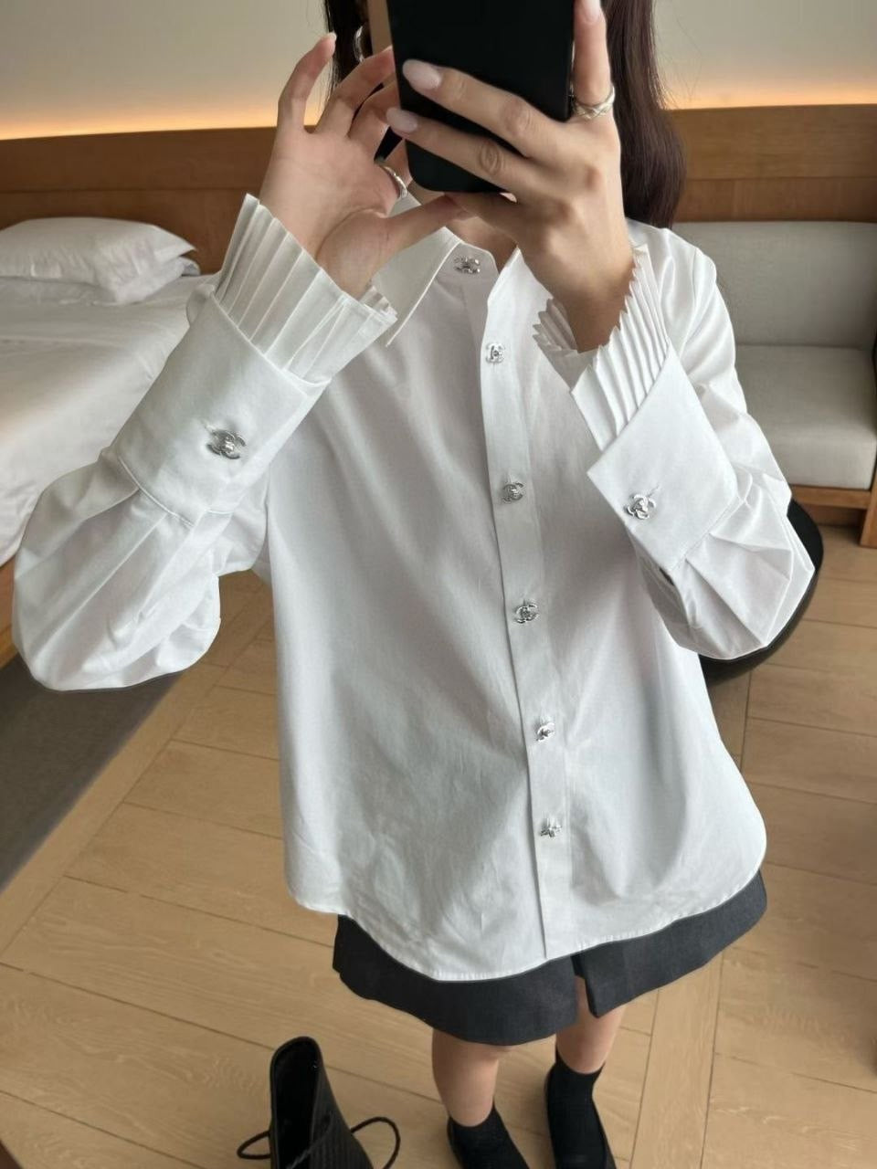 Chanel Long Sleeve Shirt
