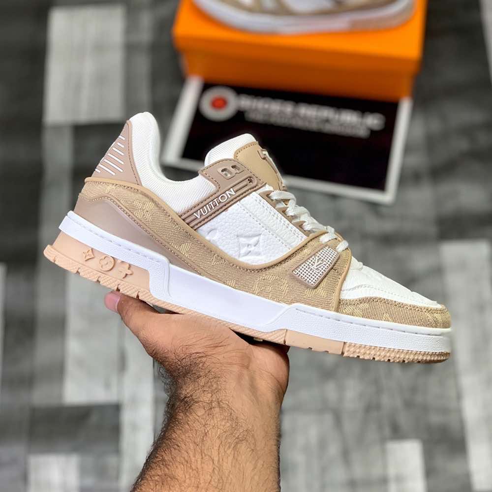 Lo-Vi Trainers Wheat | Earthy Tones, Casual Vibes