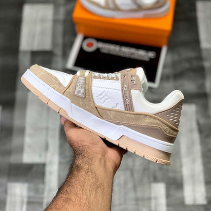 Lo-Vi Trainers Wheat | Earthy Tones, Casual Vibes