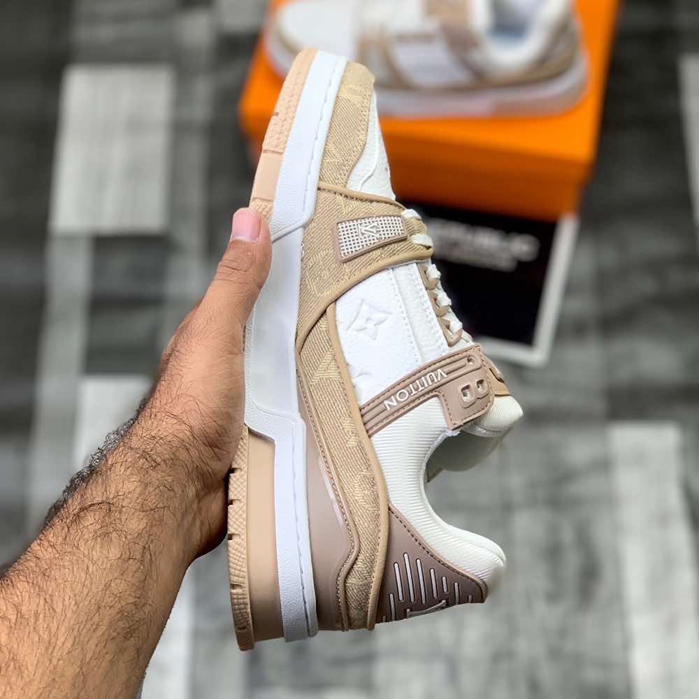 Lo-Vi Trainers Wheat | Earthy Tones, Casual Vibes