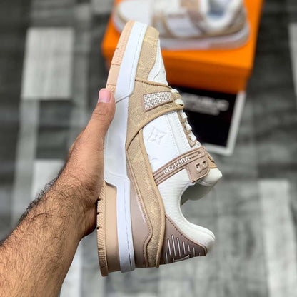 Lo-Vi Trainers Wheat | Earthy Tones, Casual Vibes